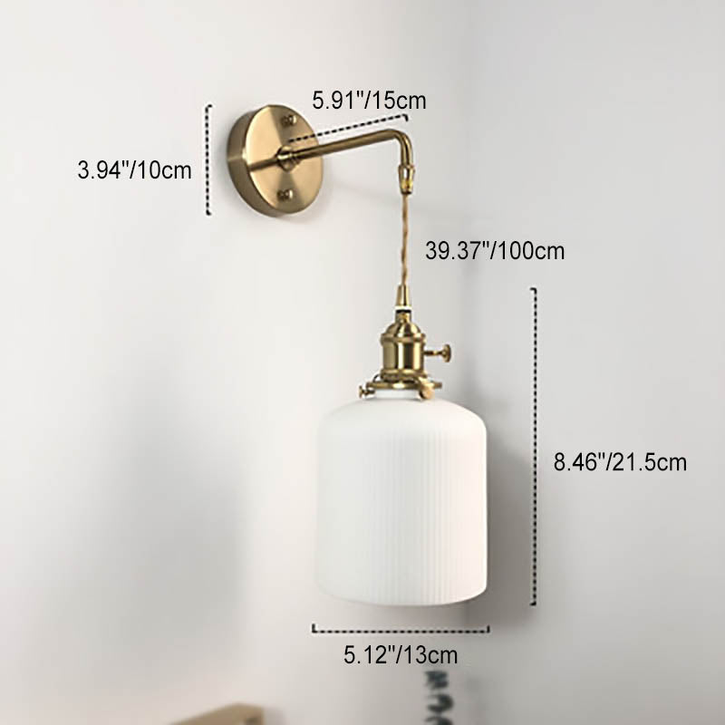Retro Minimalist Brass and Lucite Oval Wall Sconce for Elegant Spaces