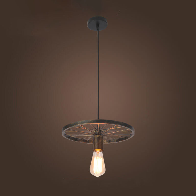 Vintage Industrial Wrought Iron 1/3/6-Light Chandelier for Loft Spaces