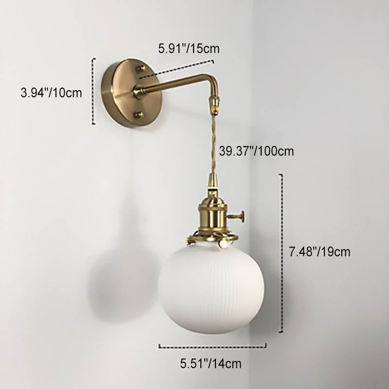 Retro Minimalist Brass and Lucite Oval Wall Sconce for Elegant Spaces
