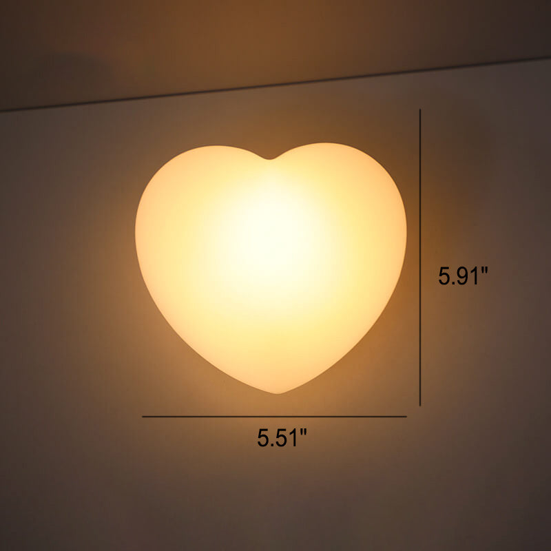 Geometric White Battery-Powered LED Table Lamp for Bedroom Decor