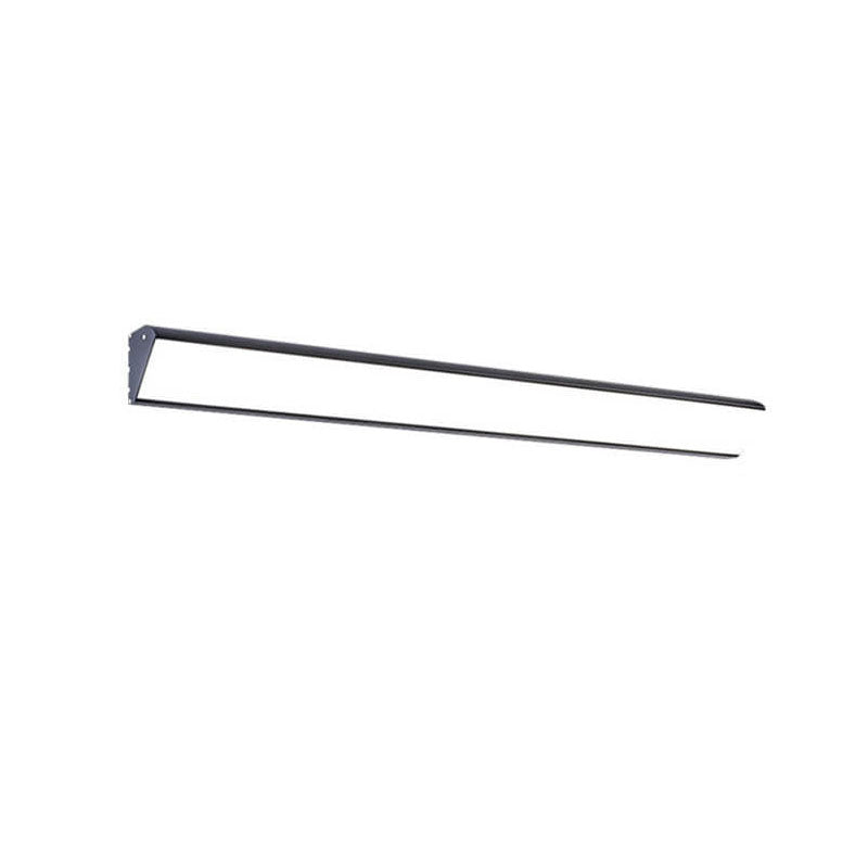 Stylish Black Aluminum LED Wall Sconce Lamp for Outdoor Spaces