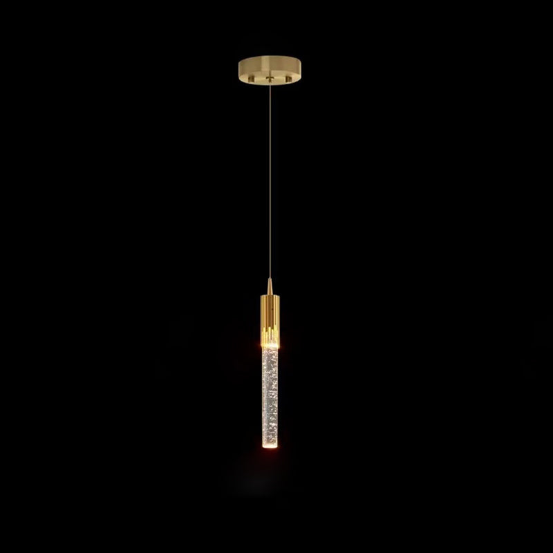 Scandinavian Water Drop Crystal LED Chandelier for Bedroom Decor