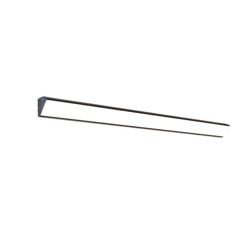 Stylish Black Aluminum LED Wall Sconce Lamp for Outdoor Spaces