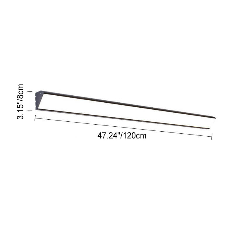 Stylish Black Aluminum LED Wall Sconce Lamp for Outdoor Spaces