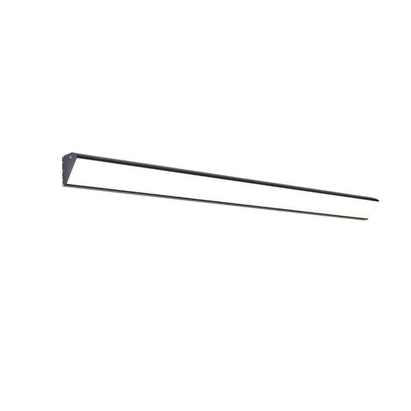 Stylish Black Aluminum LED Wall Sconce Lamp for Outdoor Spaces
