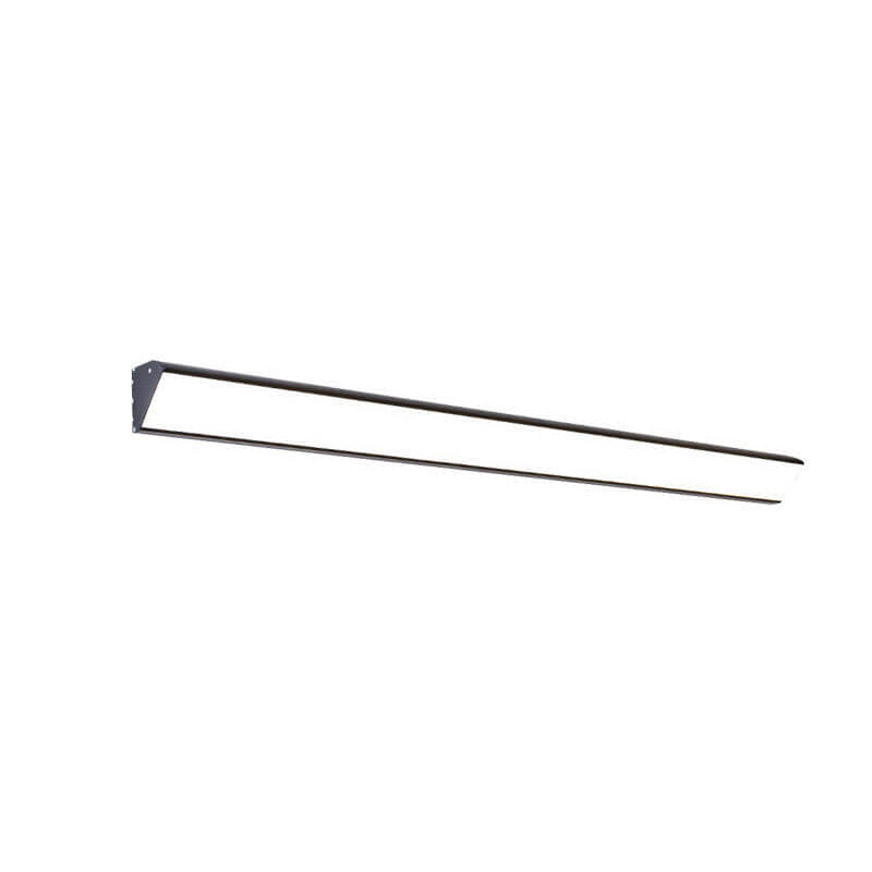 Stylish Black Aluminum LED Wall Sconce Lamp for Outdoor Spaces
