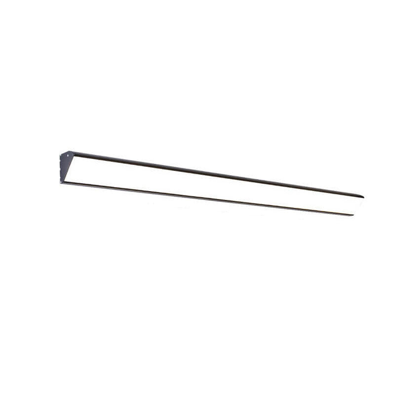 Stylish Black Aluminum LED Wall Sconce Lamp for Outdoor Spaces