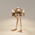 Chic White Ceramic Waddle Table Lamp for Stylish Living Room Decor