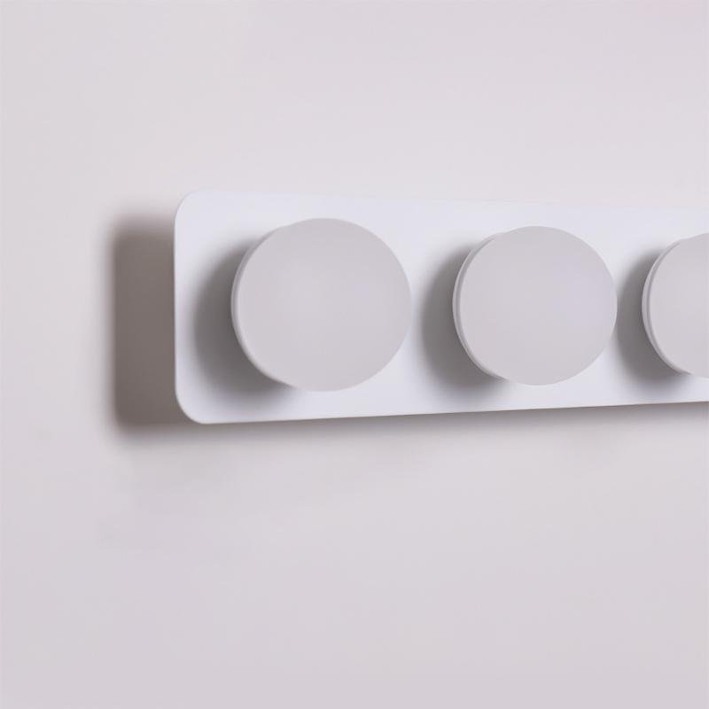 Modern Soft Warm White LED Wall Sconces with Spherical Bulbs for Any Room