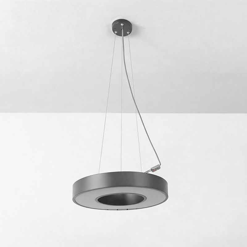 Modern White Acrylic LED Pendant Light Fixture for Living Room Dining Room