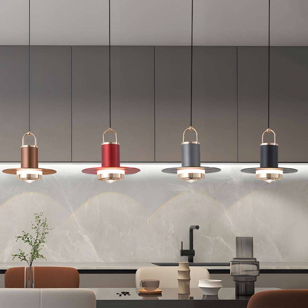 Nordic Style Small Metal and Glass Pendant Light for Home Décor