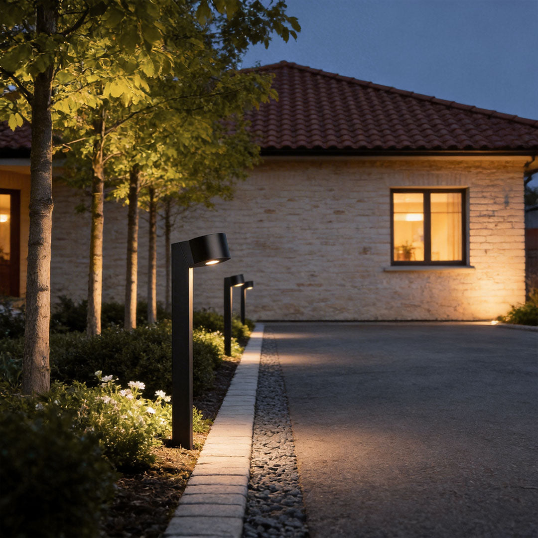 Modern Waterproof LED Landscape Path Lights for Outdoor Gardens & Walkways