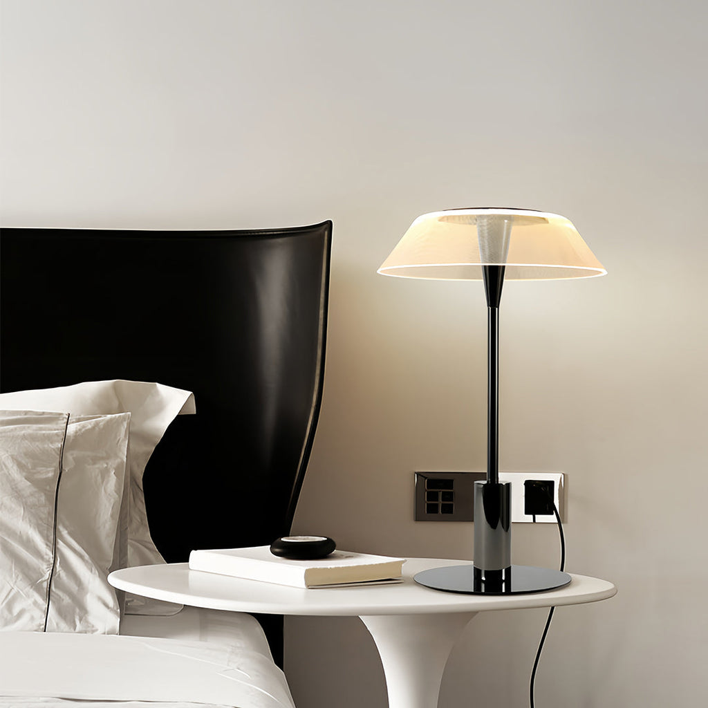 Minimalist Slimline Black Metal Floor Lamp for Modern Living Room Decor