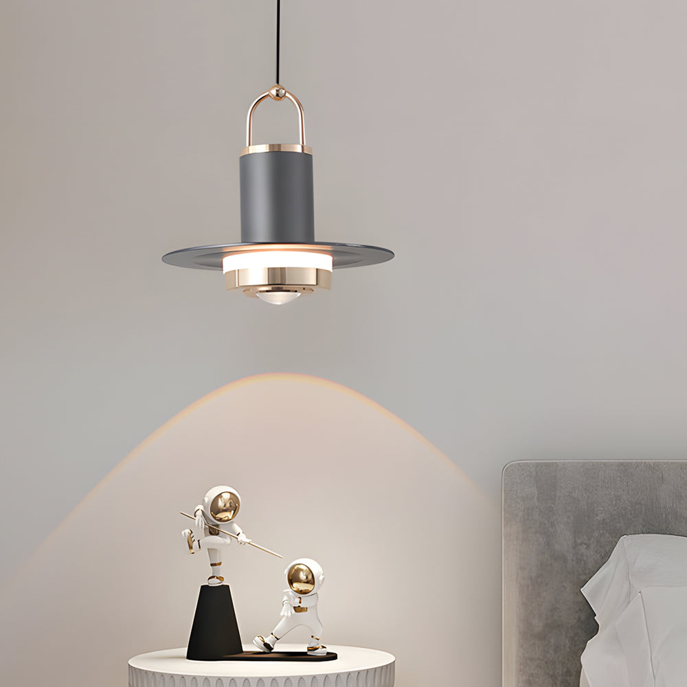 Nordic Style Small Metal and Glass Pendant Light for Home Décor