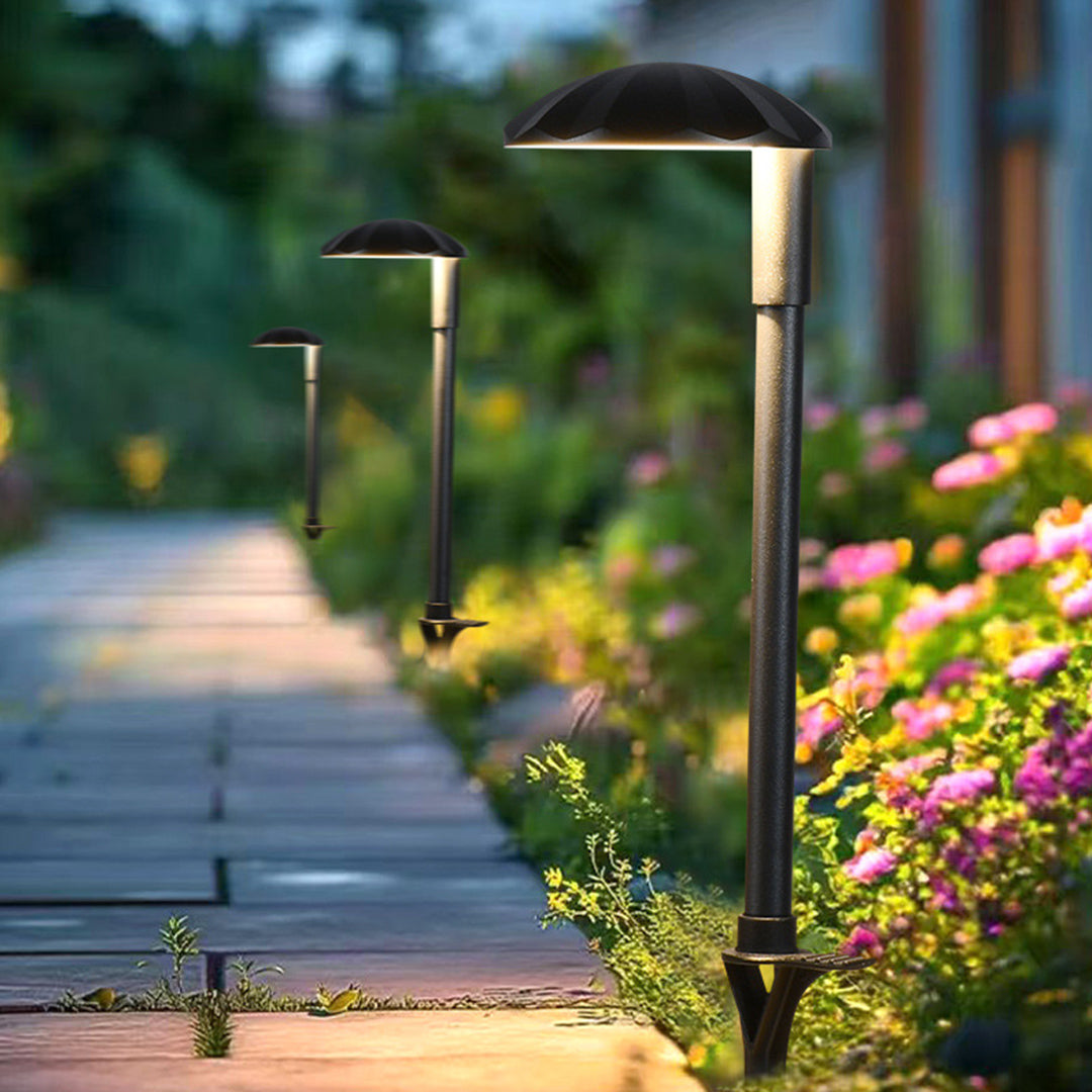 Minimalist Waterproof LED Stake Lights for Outdoor Garden Landscaping