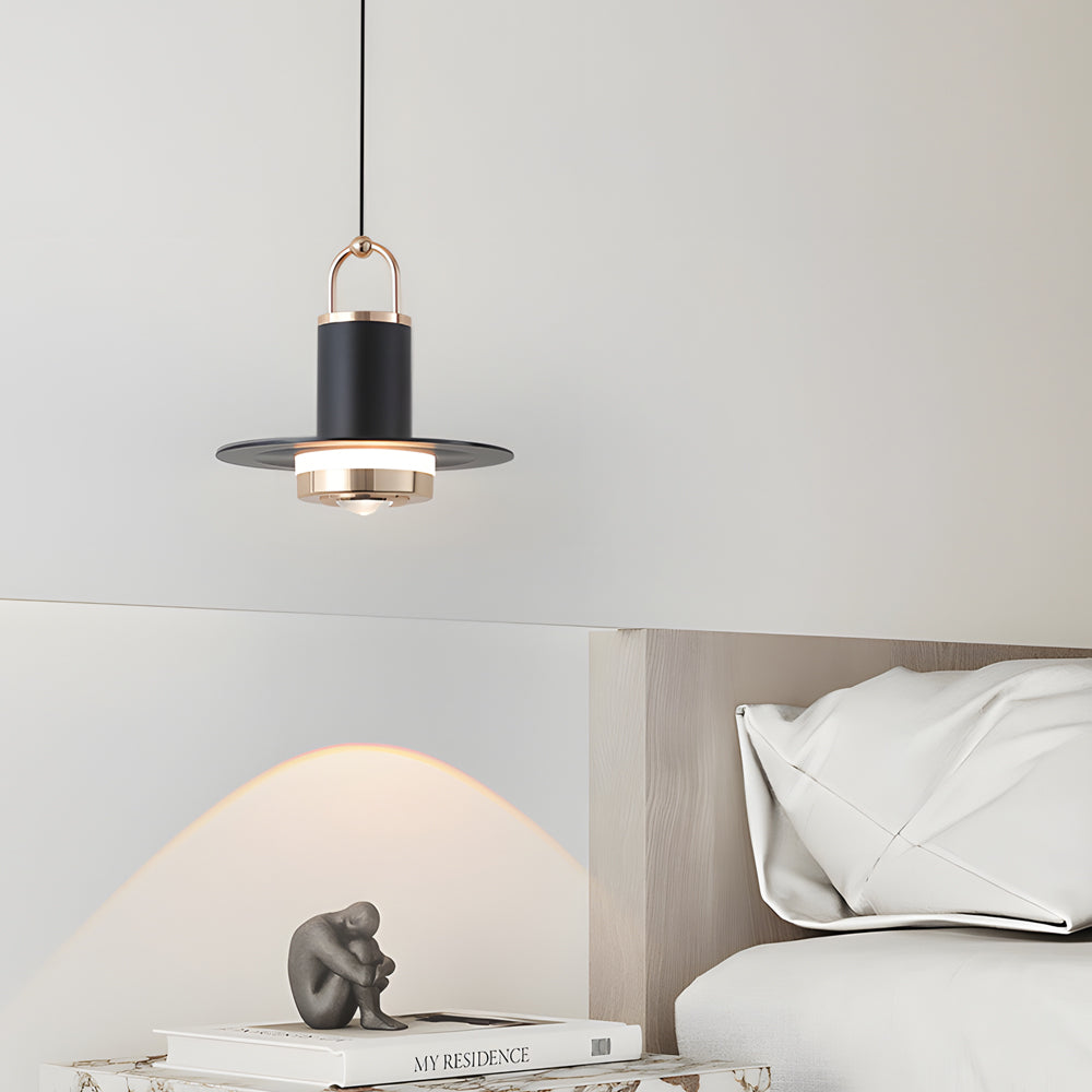 Nordic Style Minimalist Metal and Glass Pendant Light for Home Decor