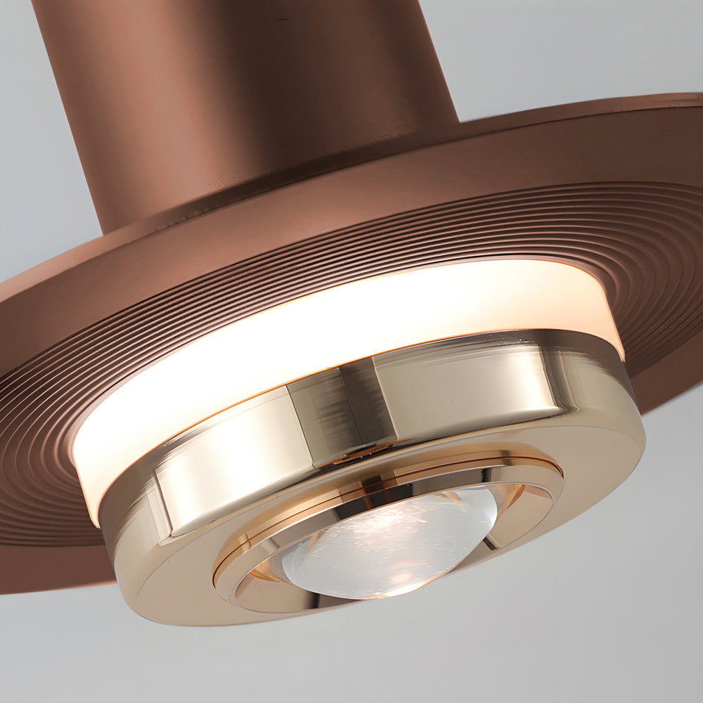 Nordic Style Minimalist Metal and Glass Pendant Light for Home Decor