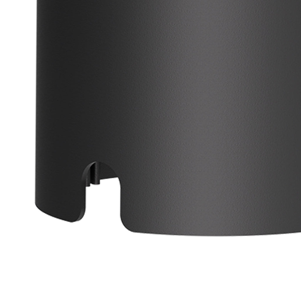 Sleek Minimalist White LED In-Ground Lights for Outdoor Garden Pathways