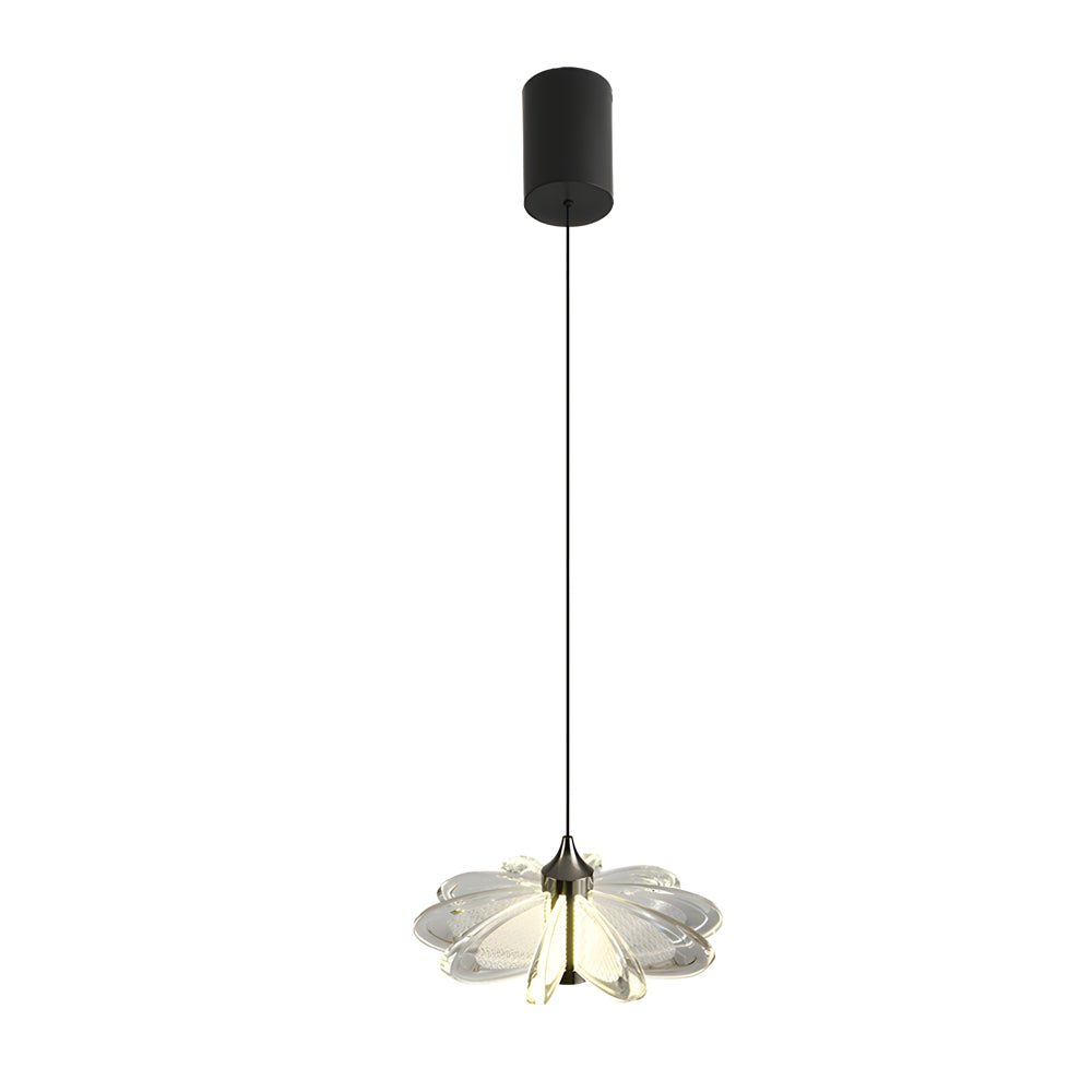 Elegant Acrylic Flower Pendant Light for Modern Living Room Decor