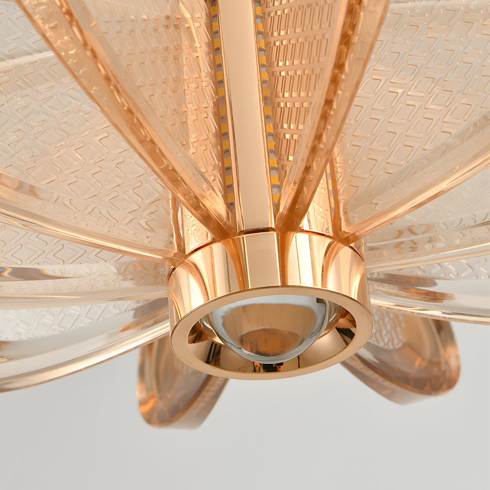 Elegant Acrylic Flower Pendant Light for Modern Living Room Decor