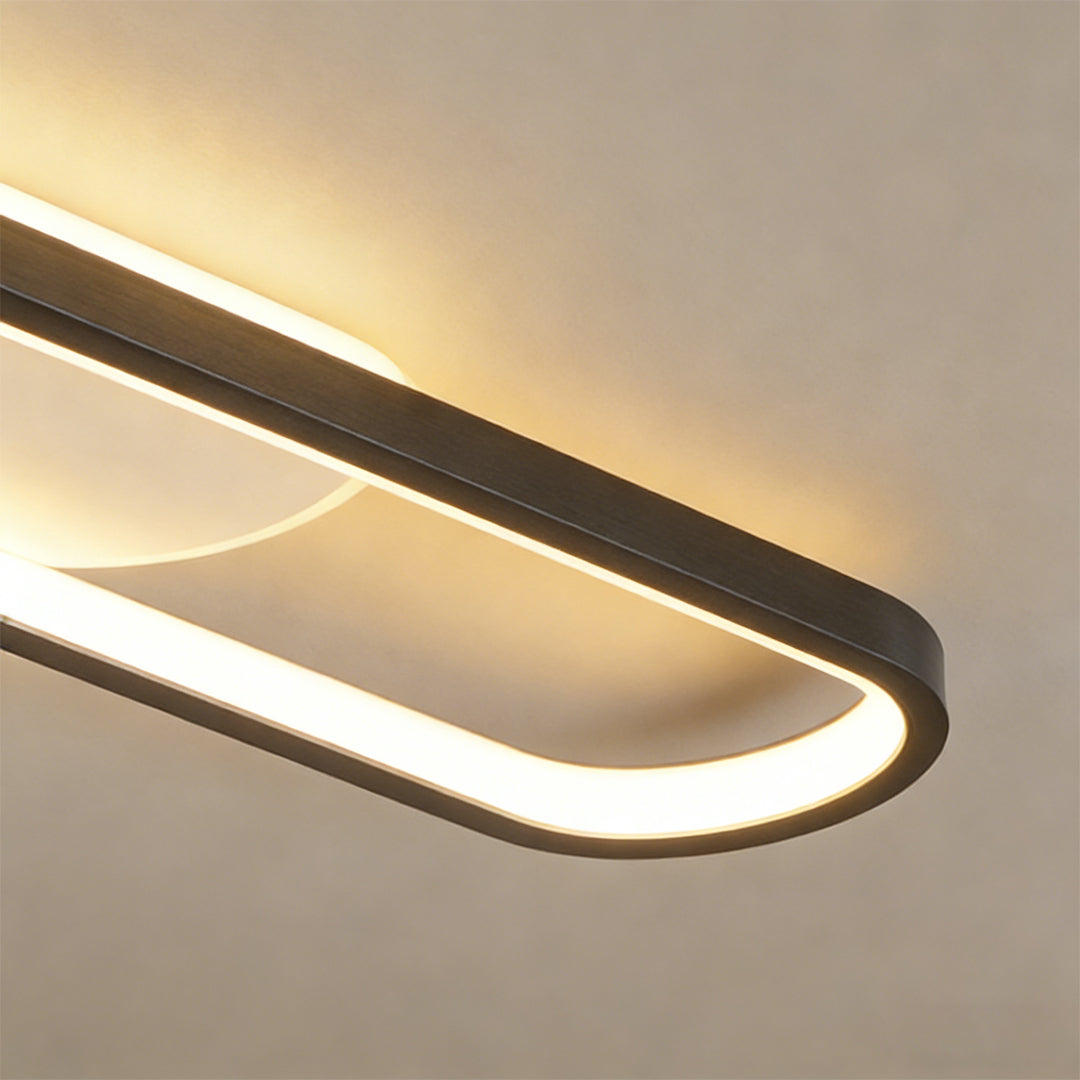 Modern Adjustable Metal LED Ceiling Spotlight for Living Room Decor