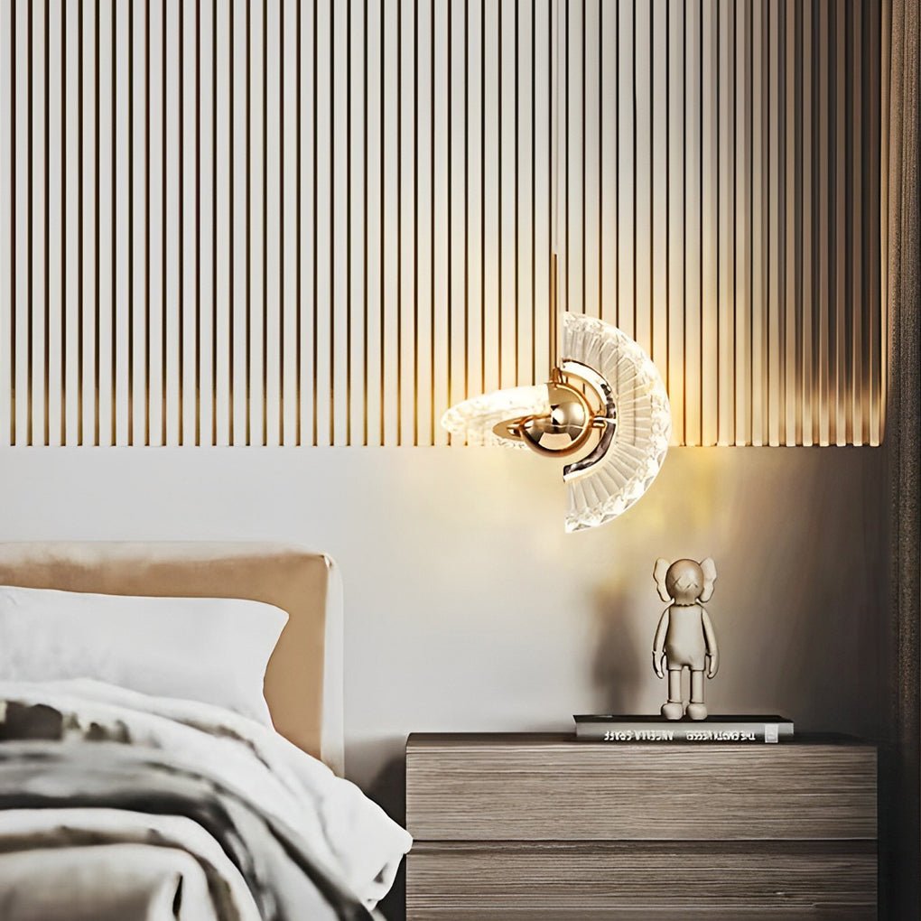 Modern Adjustable Gold Metal Ball LED Pendant Light for Nordic Decor