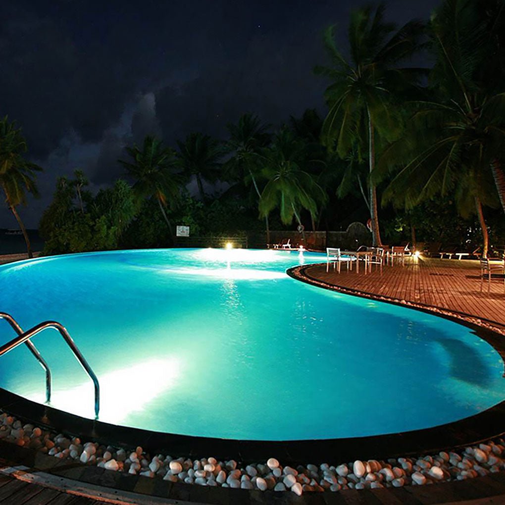Adjustable RGB LED Underwater Spot Lights for Pool & Landscape Lighting