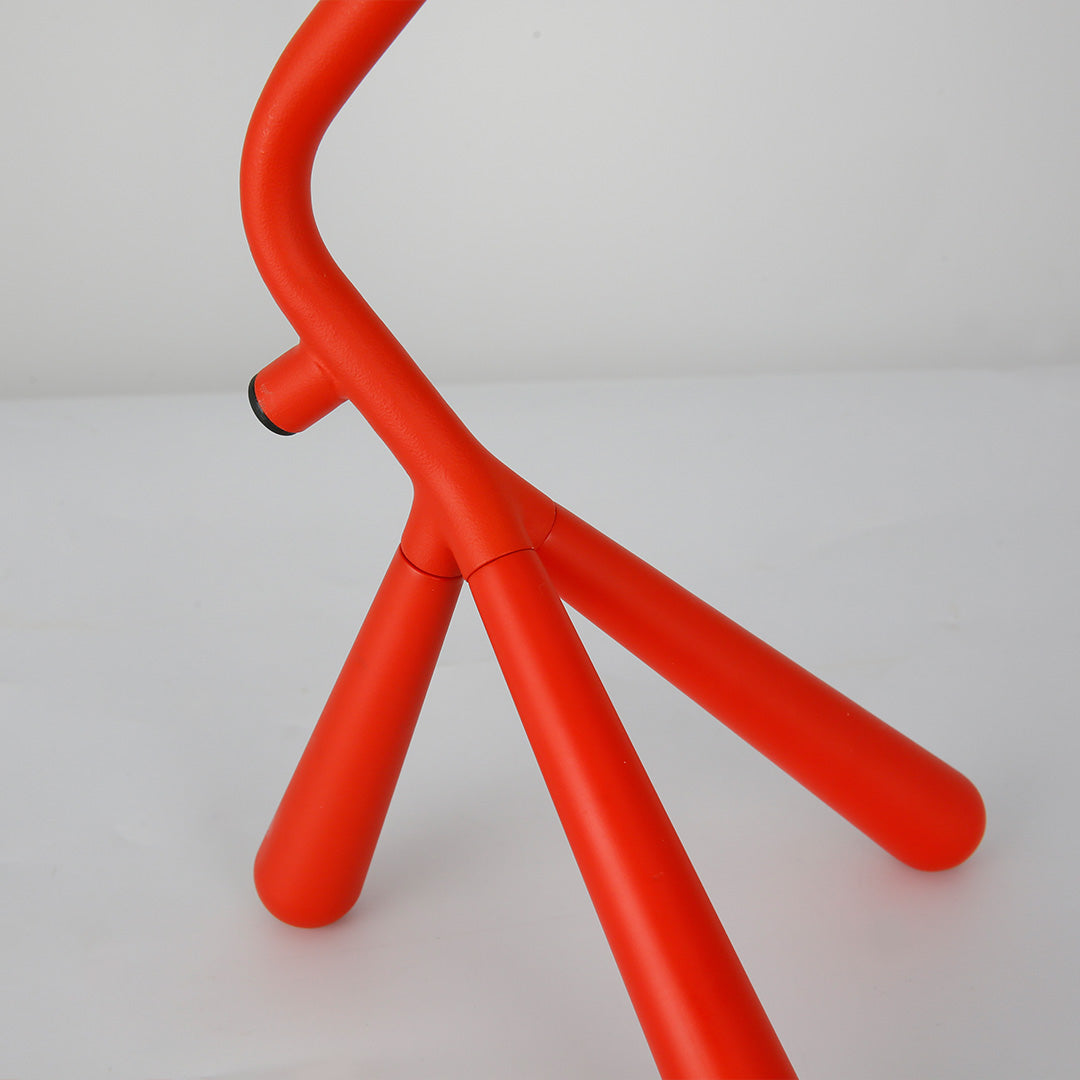 Unique Rotatable LED Accent Table Lamp with Three Legs for Living Room