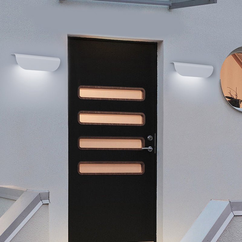 Sleek Aluminum Rectangular LED Wall Light Fixture for Modern Spaces