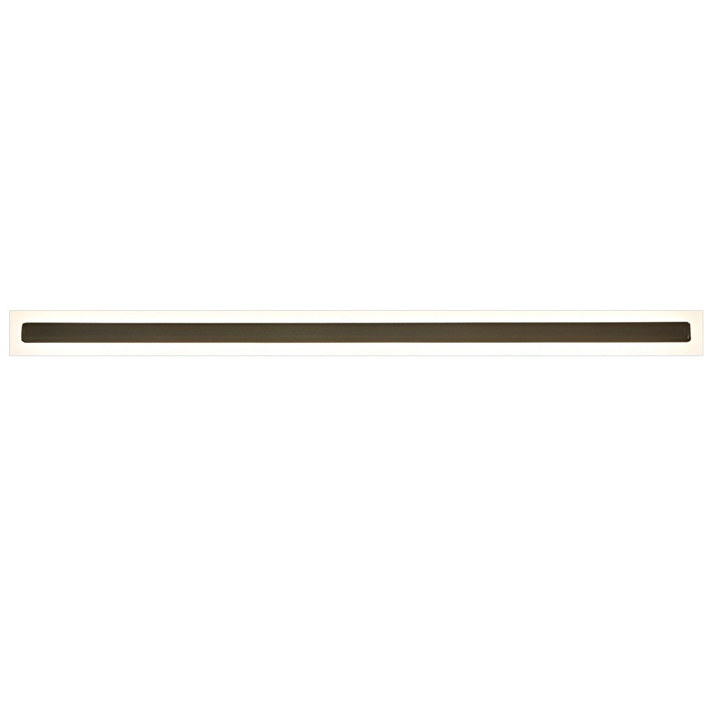 Modern Gray Acrylic Outdoor Linear Iron Wall Sconce for Patios