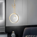 Rustic Antler LED Pendant Light with Dimming for Farmhouse Dining Room