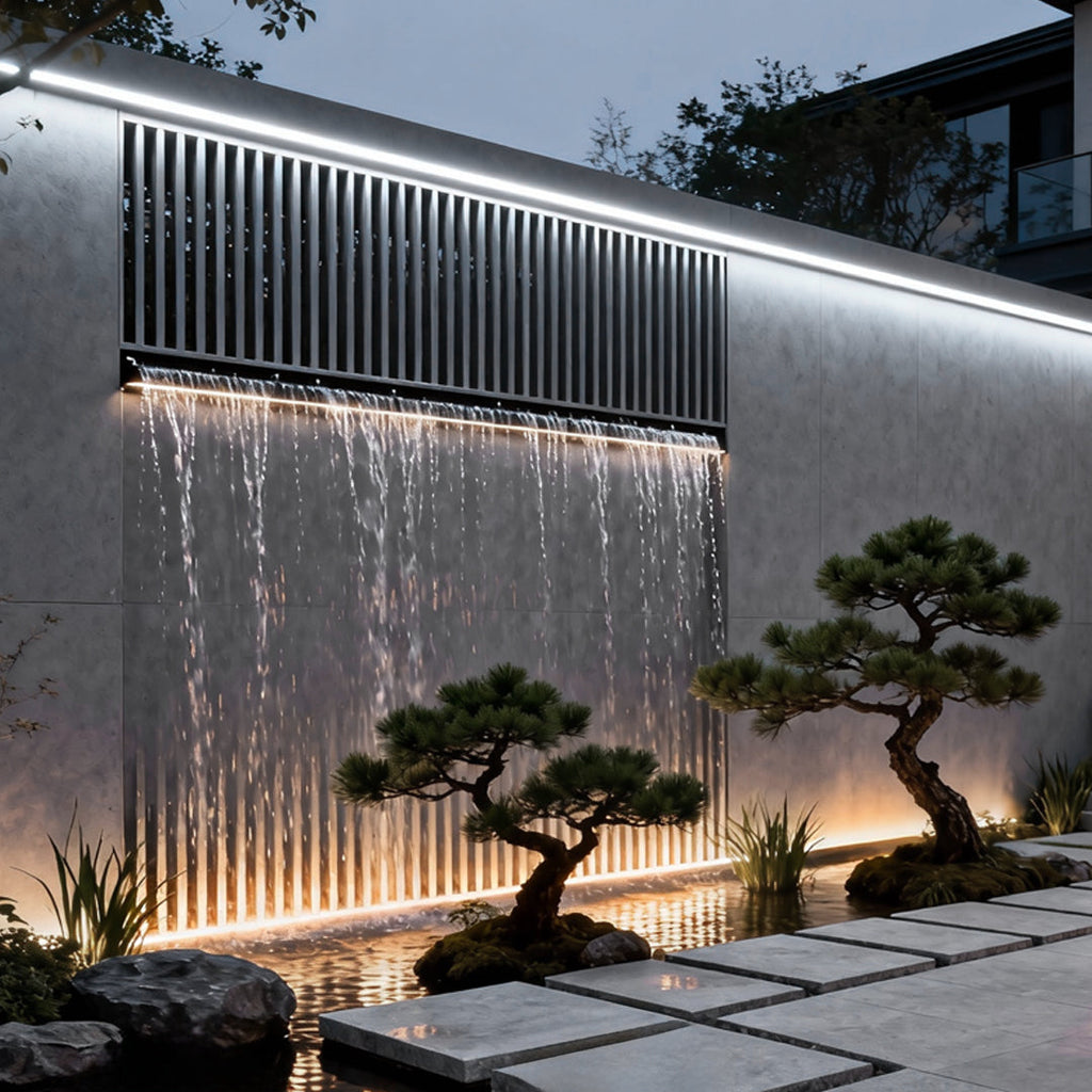 Sleek Waterproof LED Linear Strip Light for Modern Outdoor Spaces