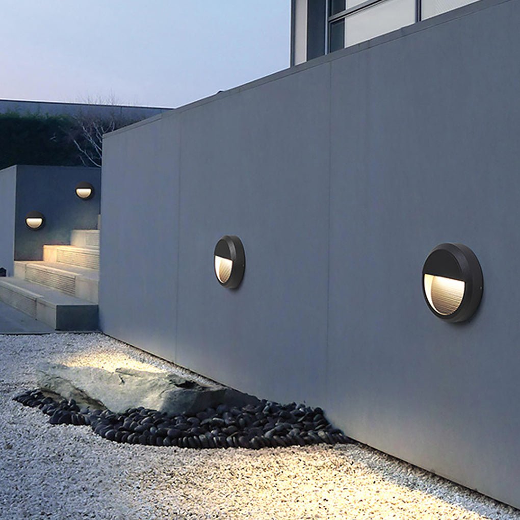 Modern Waterproof LED Corner Step Lights for Villa Garden Courtyard