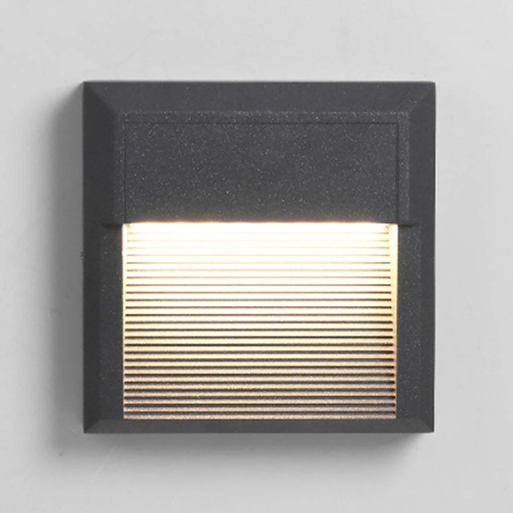 Modern Waterproof LED Corner Step Lights for Villa Garden Courtyard