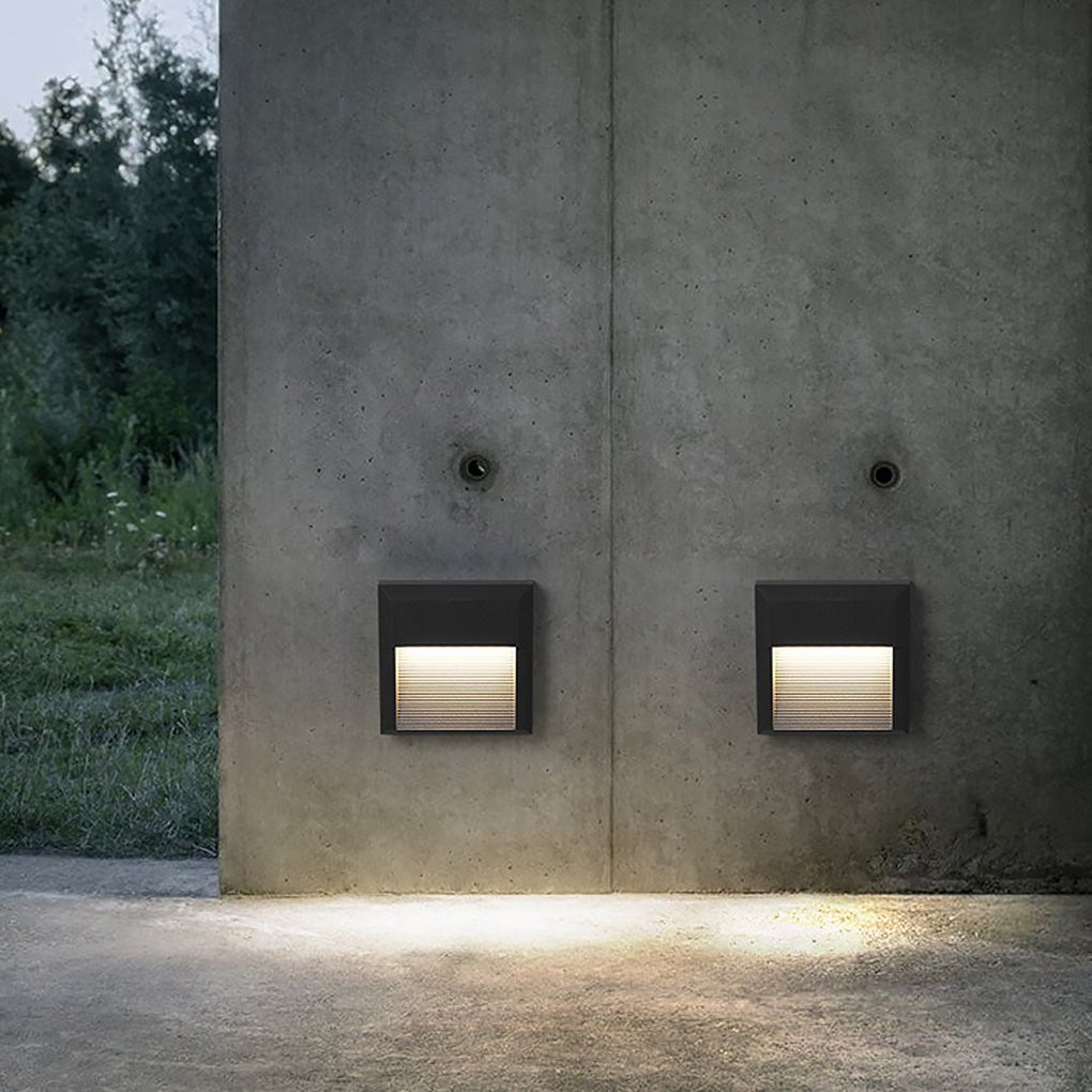 Modern Waterproof LED Corner Step Lights for Villa Garden Courtyard