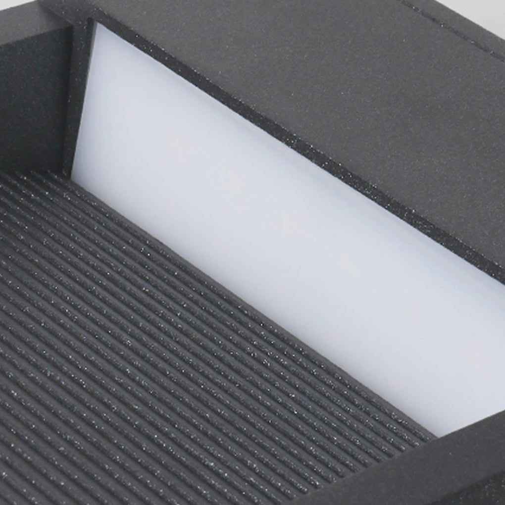 Modern Waterproof LED Corner Step Lights for Villa Garden Courtyard
