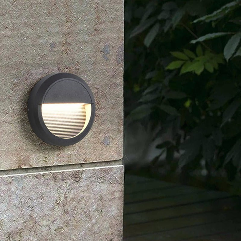 Modern Waterproof LED Corner Step Lights for Villa Garden Courtyard
