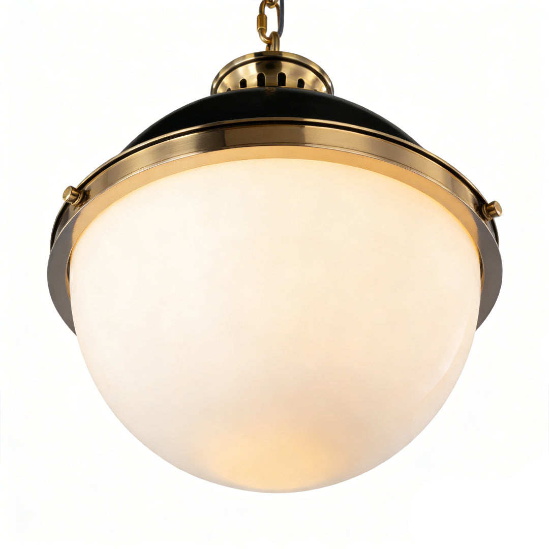 Elegant Glass Globe Ball Pendant Light for Modern Dining Room Ceiling