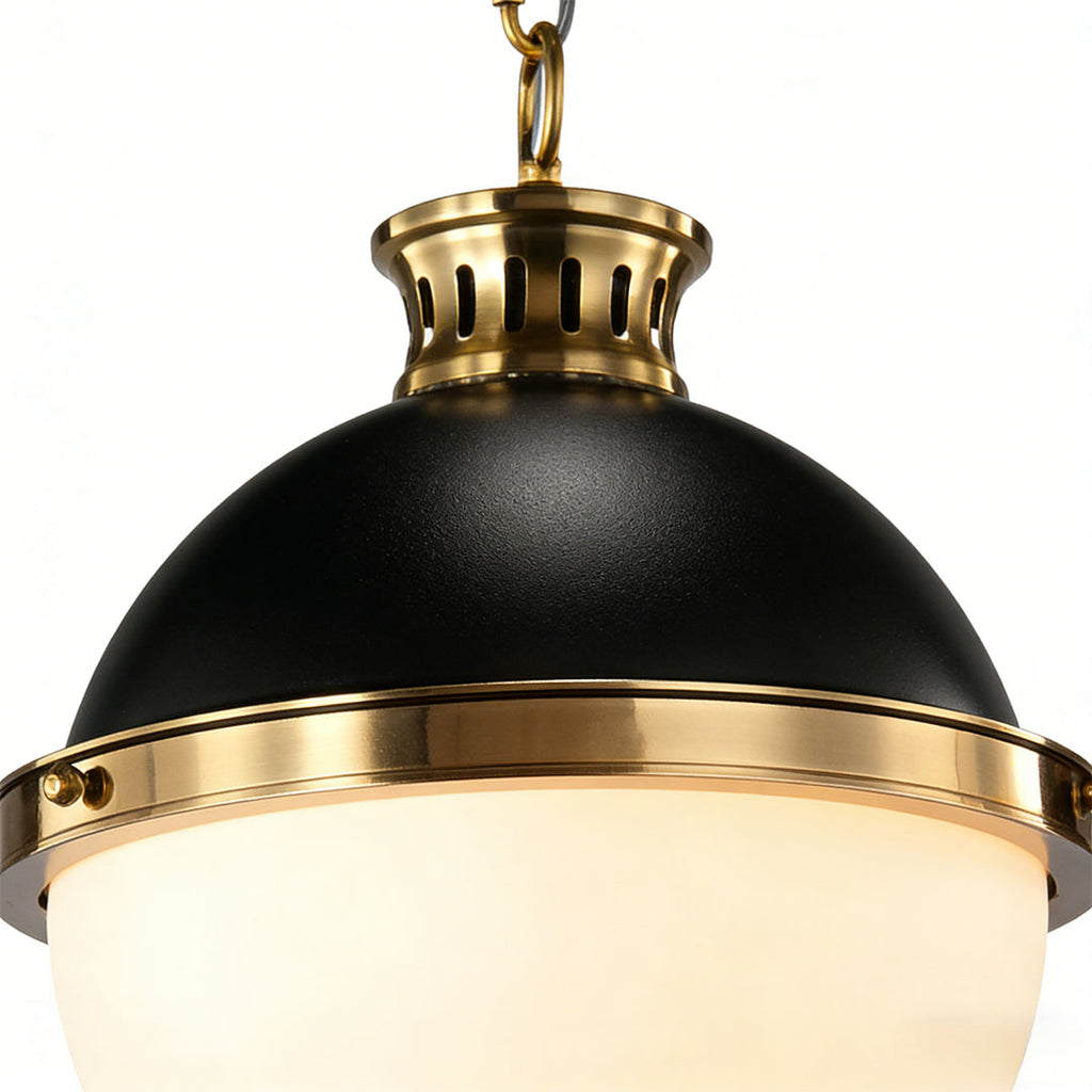 Elegant Glass Globe Ball Pendant Light for Modern Dining Room Ceiling