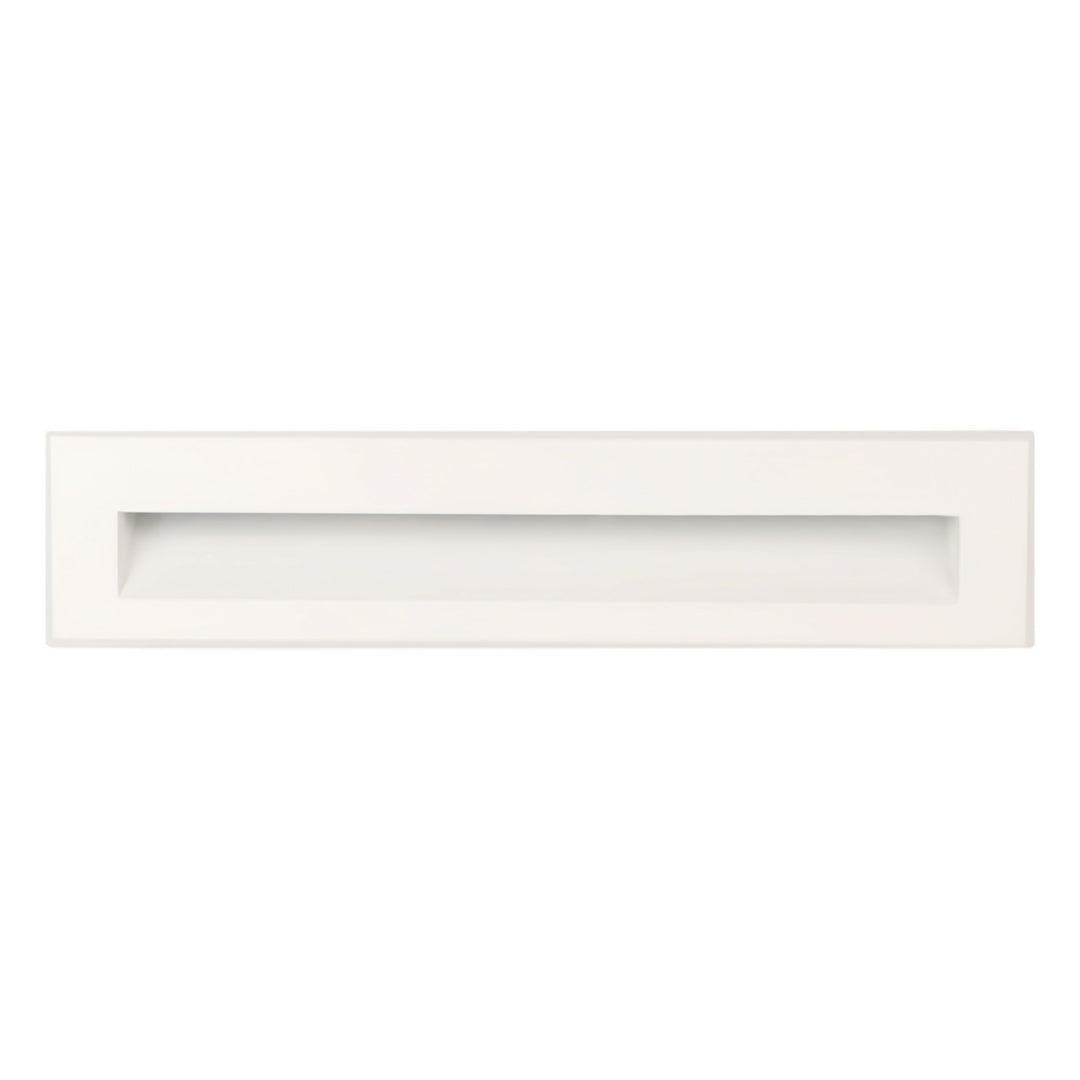 Modern Minimalist Embedded LED Step Lights for Outdoor Stairs – Black Finish