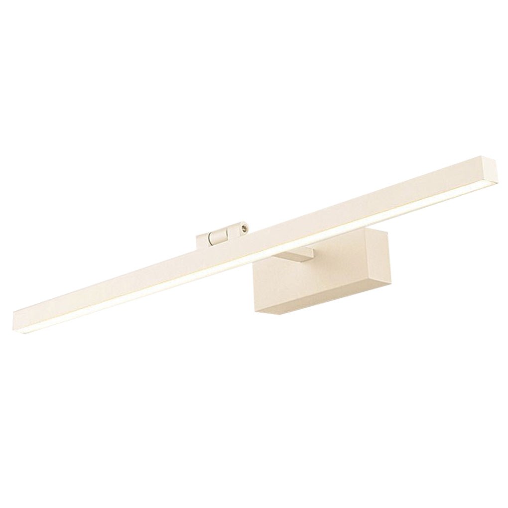 Rotatable Modern Metal LED Bath Bar Vanity Light in Brushed Nickel