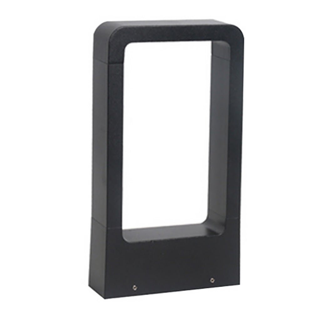 Modern Black Waterproof Bollard Lights for Outdoor Pathway & Garden