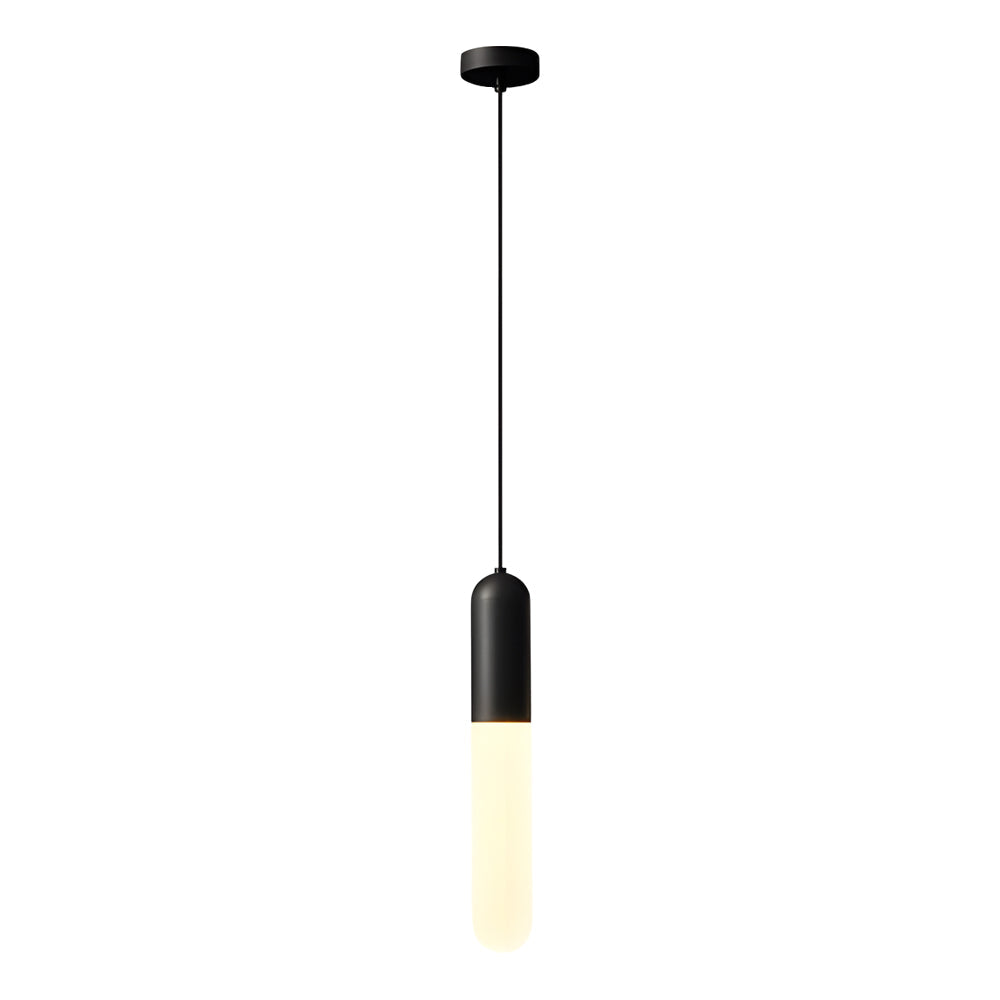 Modern Copper Acrylic 3-Step Dimming Pendant Light for Dining Room