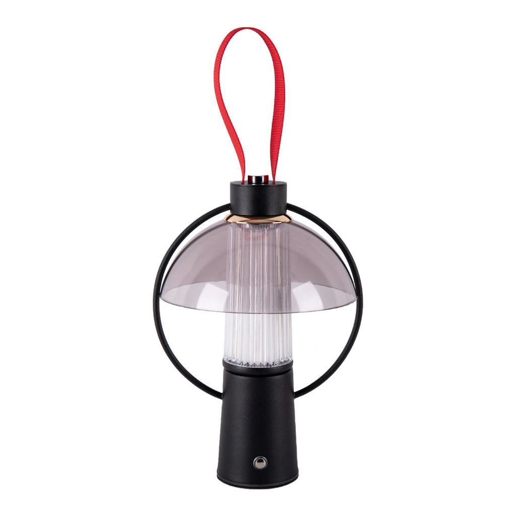 Modern Circle Table Lamp with Iron Base and Acrylic Shade for Home Decor