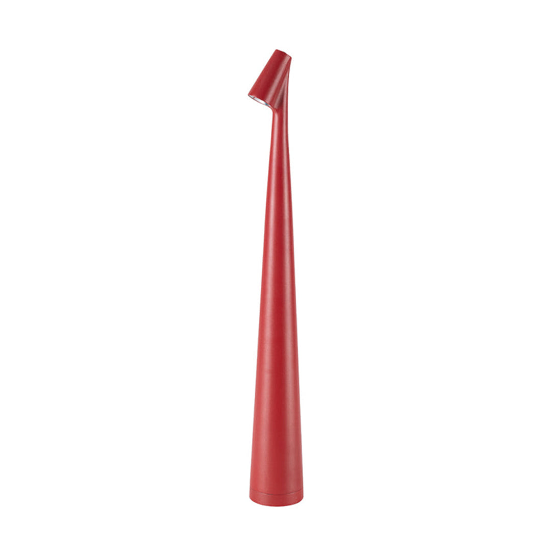 Modern Dimmable Cone-Shaped Metal LED Table Lamp for Home Decor