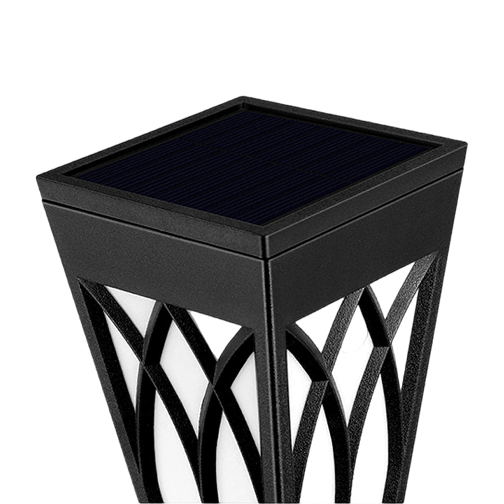 Elegant Waterproof Solar LED Light Post for Outdoor Garden Pathways