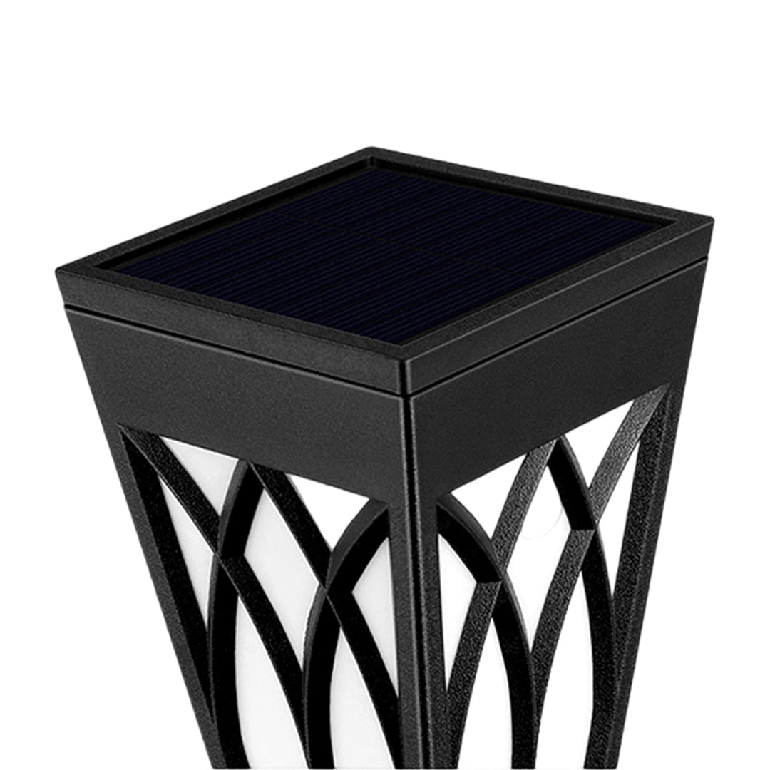 Elegant Waterproof Solar LED Light Post for Outdoor Garden Pathways