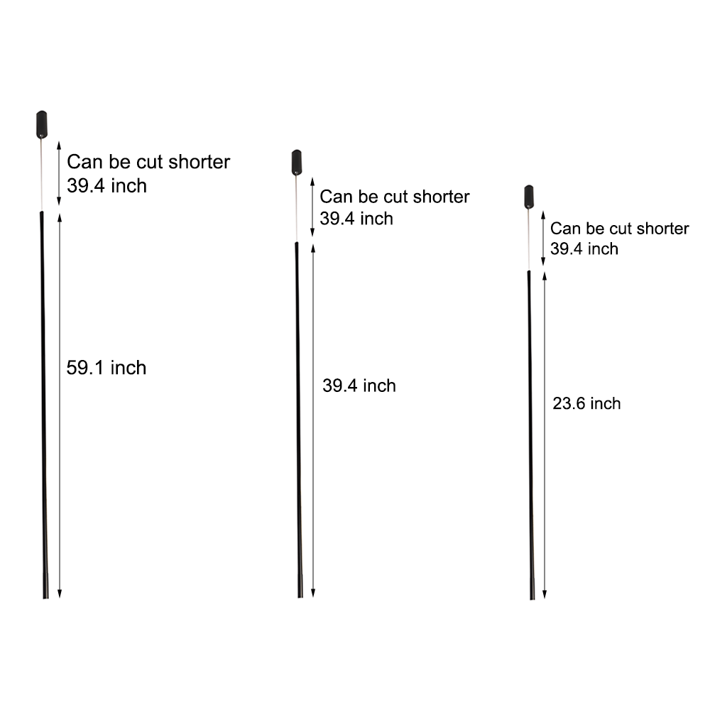 Sleek Black Vertical Linear LED Pendant Light for Modern Home Décor