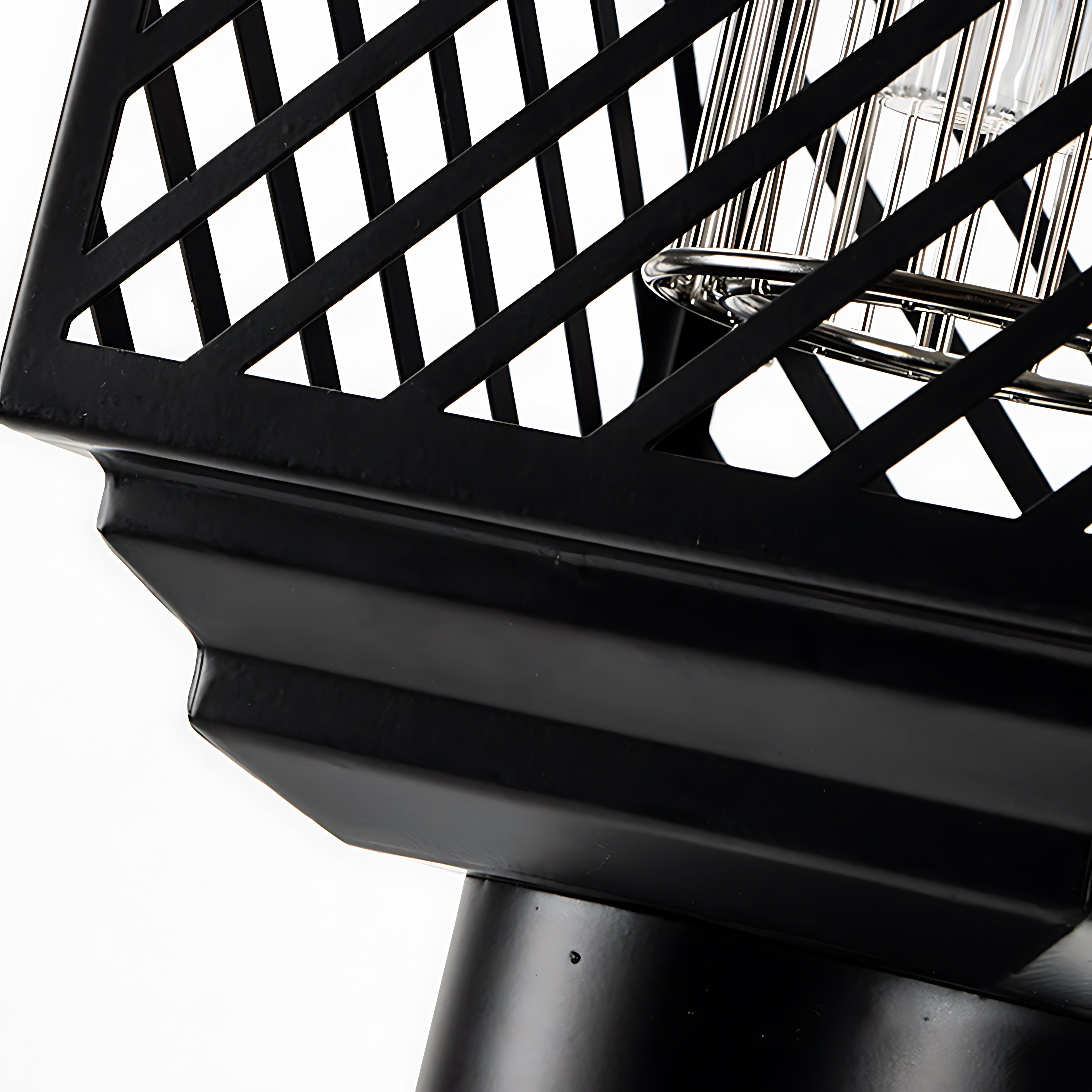 Stylish Black Stainless Steel Solar Landscape Spotlight for Outdoor Use