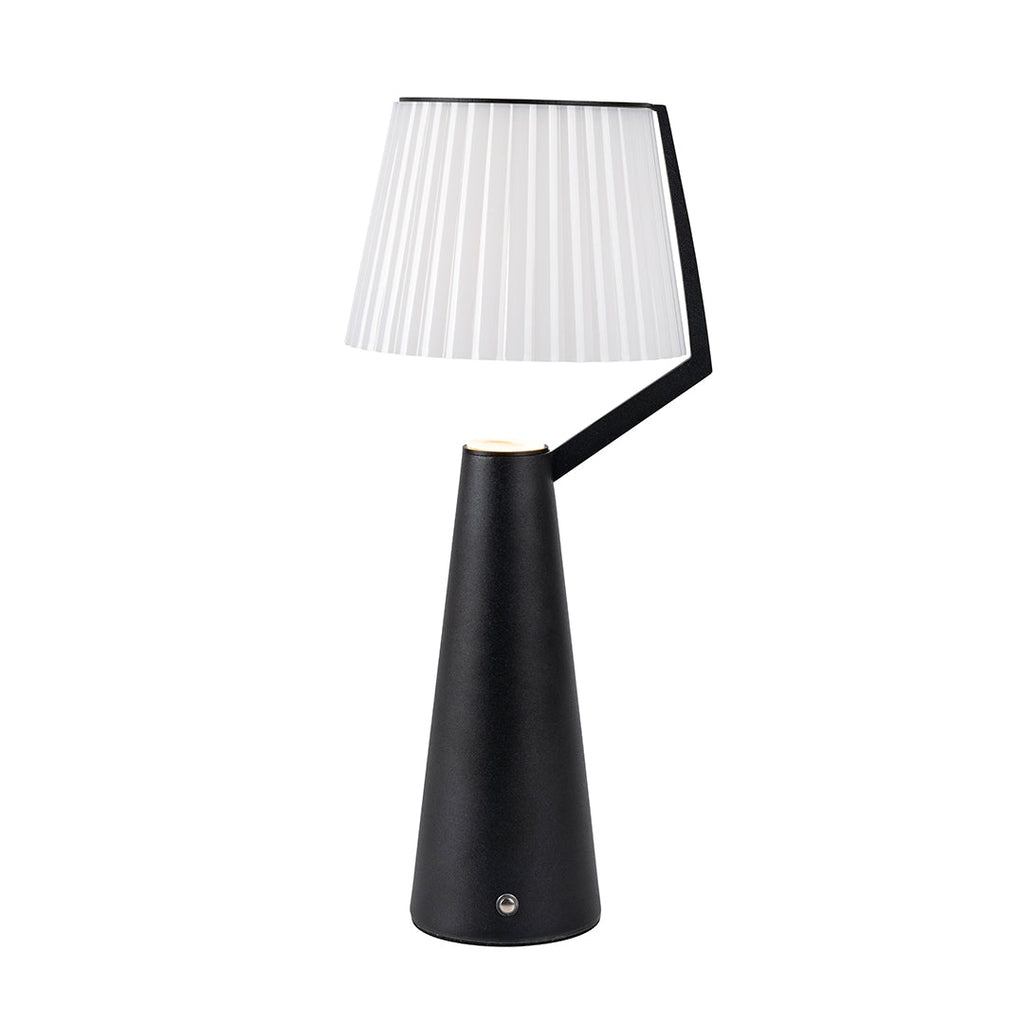 Minimalist Scandinavian Wood Table Lamp for Nightstand or Living Room